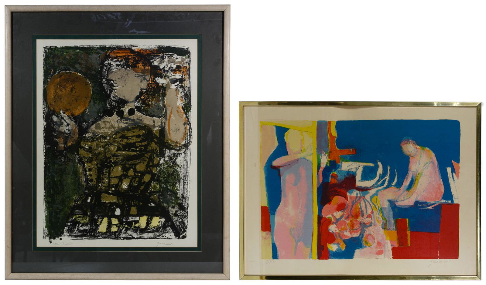 Paul Guiramand (French, 1926-2008) Lithographs (1 of 3)