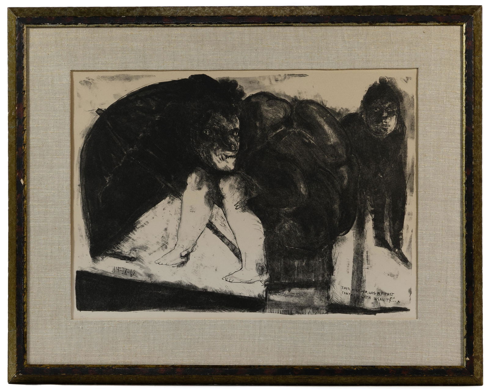 Jose Luis Cuevas (Mexican, 1934-2017) (1 of 2)