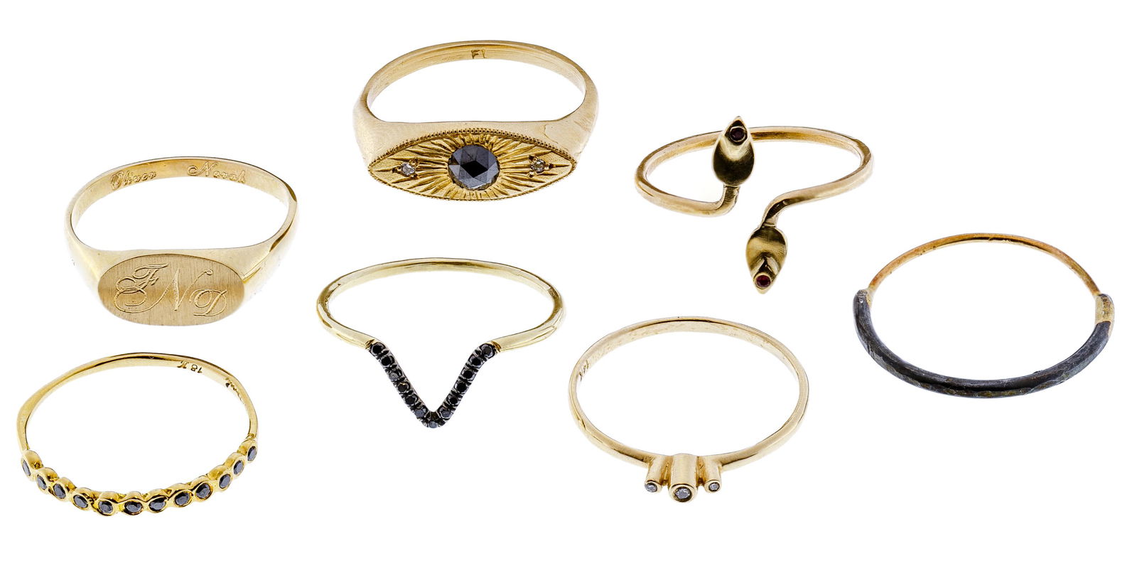 14k Gold Ring Assortment (1 of 1)
