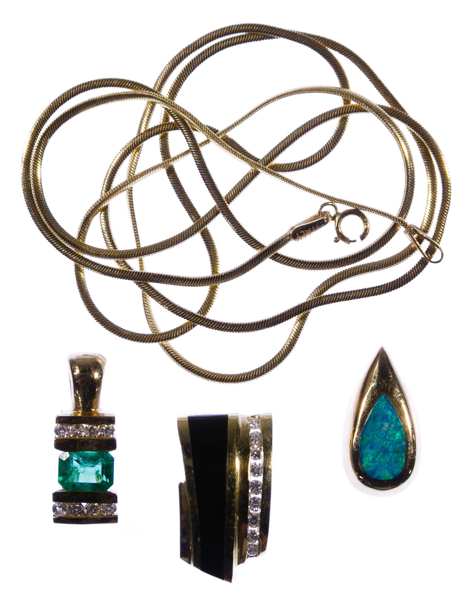 14k Gold Necklace and Pendant Assortment (1 of 1)