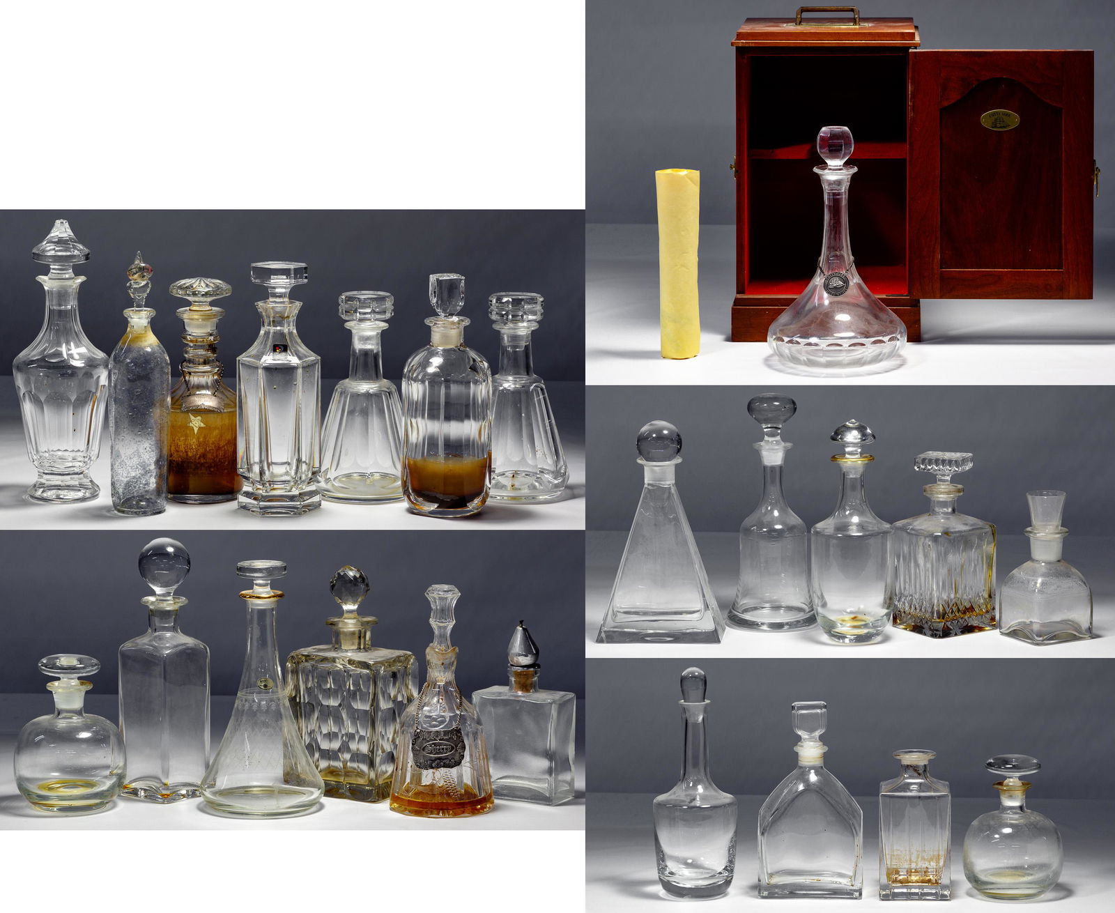 Baccarat, Waterford Crystal and Glass Decanter (1 of 8)