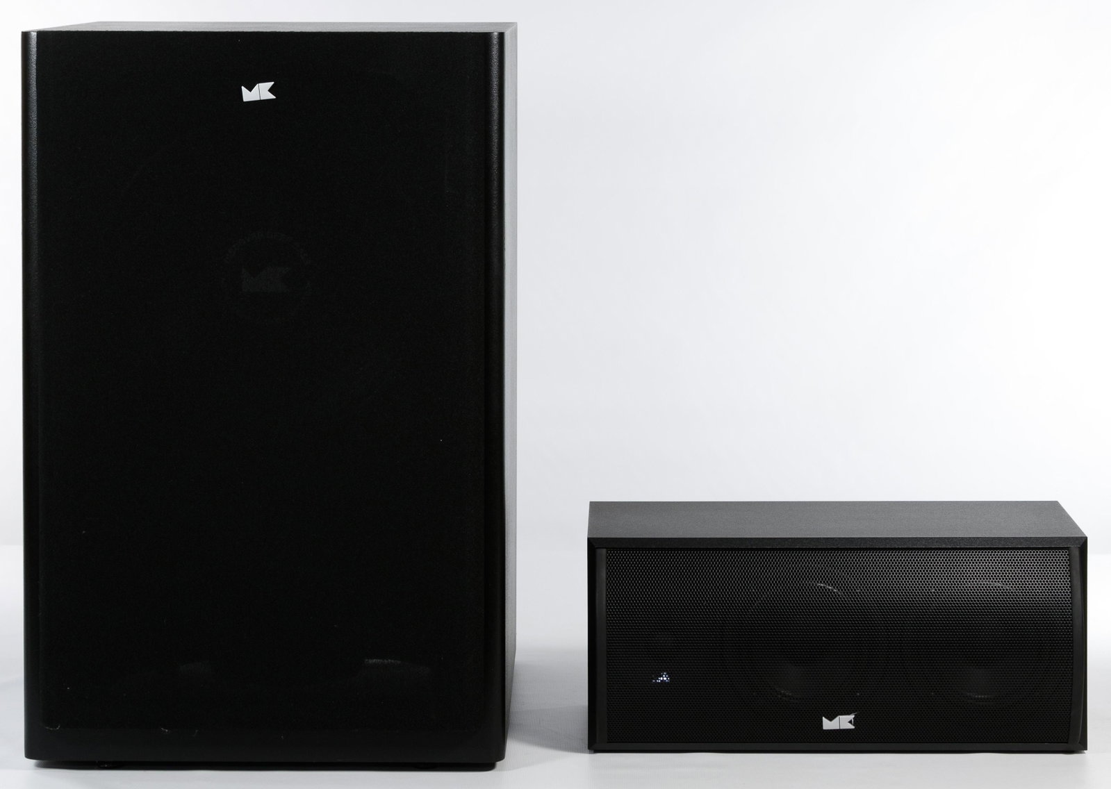 Miller and Kreisel Speakers: Miller and Kreisel Speakers Two items including serial #863394 MX-125 II subwoofer, 12-inch forward firing, 12-inch bass woofer downward firing, 150 watt amplifier, 20Hz as well as serial #579426 750 