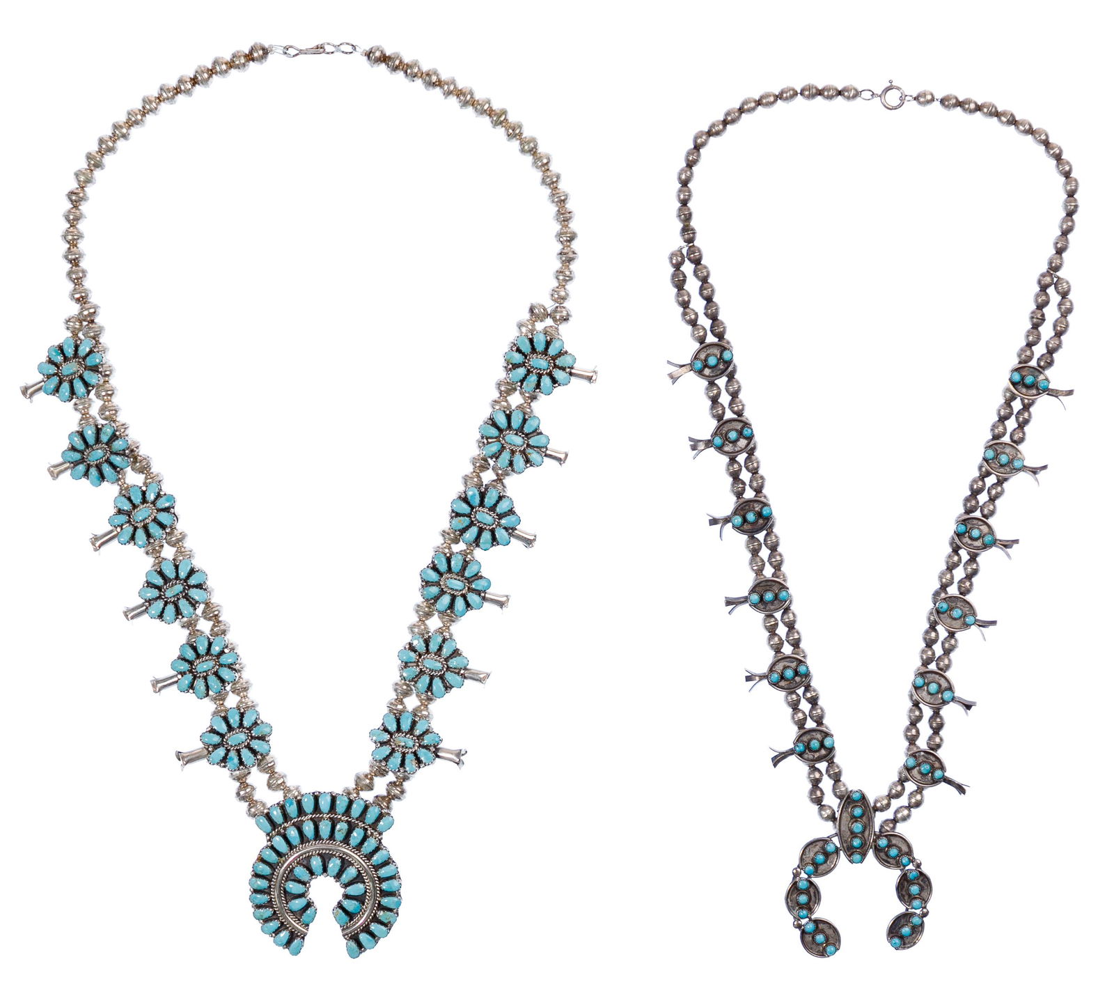 Native American Navajo Sterling Silver Signed Squash (1 of 1)