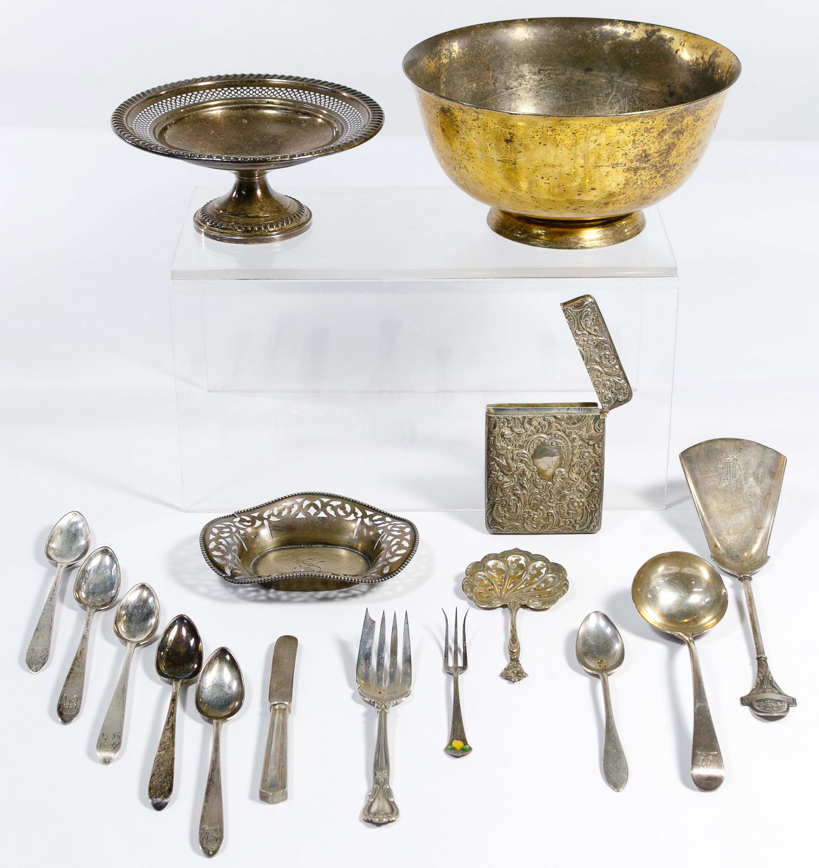 Sterling Silver Flatware and Hollowware Assortment (1 of 1)