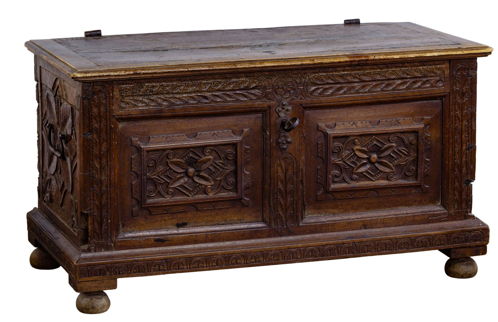 English Oak Coffer (1 of 4)