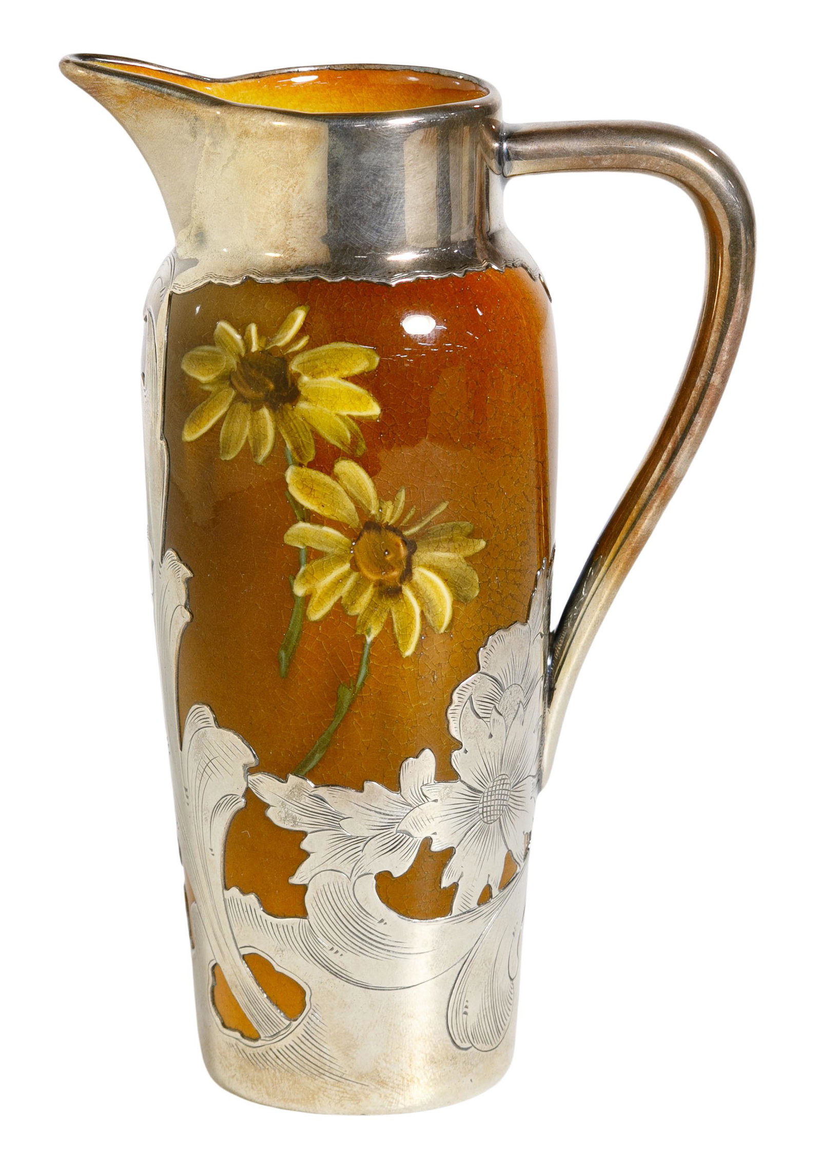 Charles Dibowski for Rookwood Pottery Pitcher with (1 of 5)