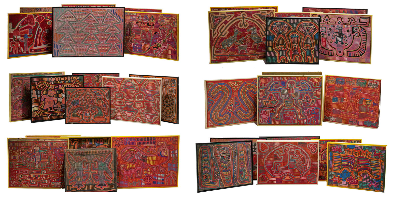 Central American Mola Textile Assortment (1 of 7)