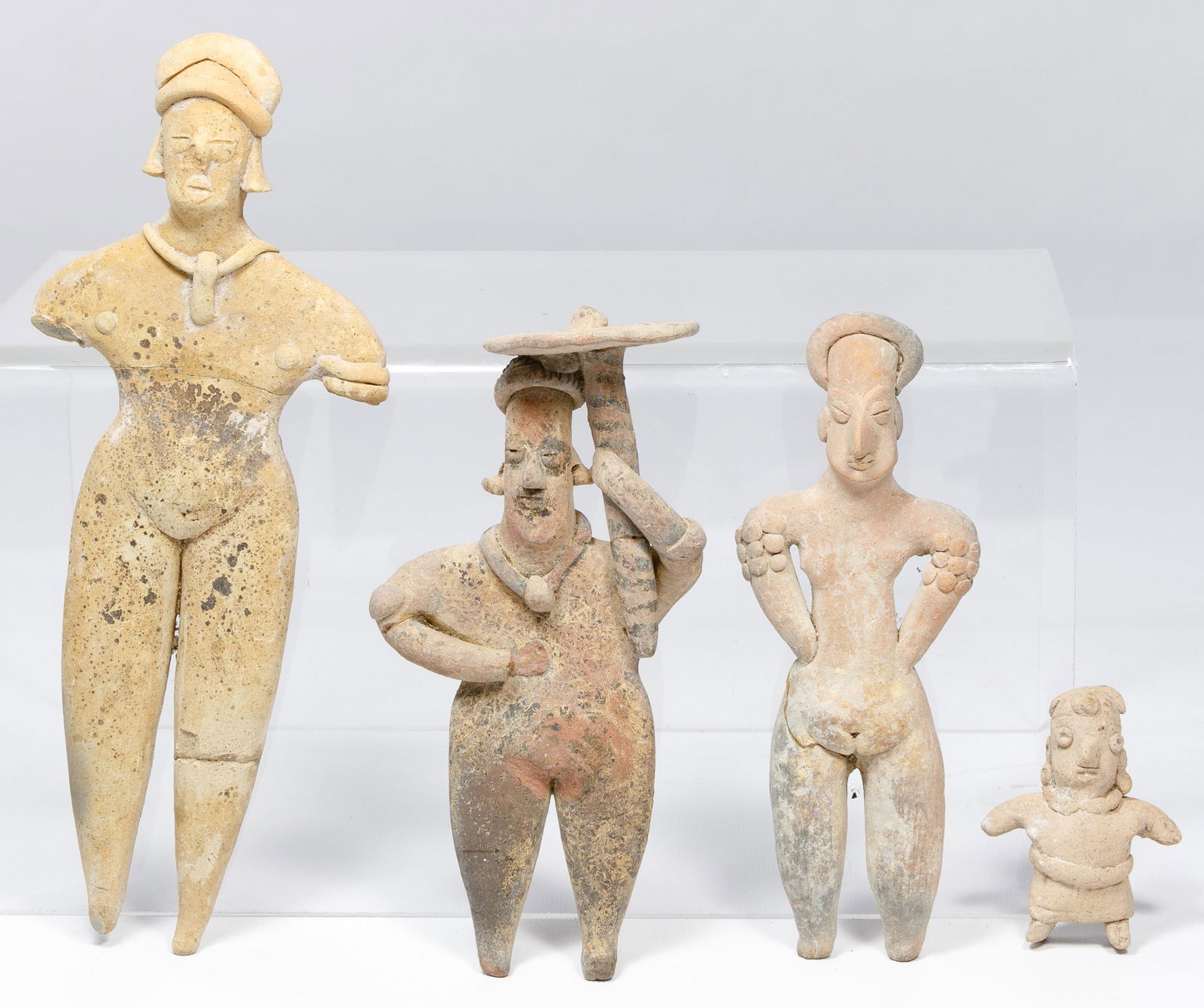 Pre-Columbian Colima Ceramic Figurine Assortment (1 of 2)