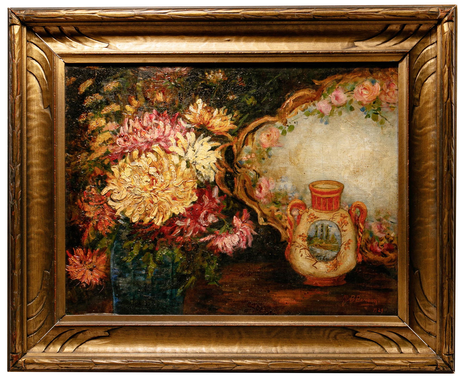 J.B. Benson (American, 20th Century) Oil on Canvas on (1 of 4)