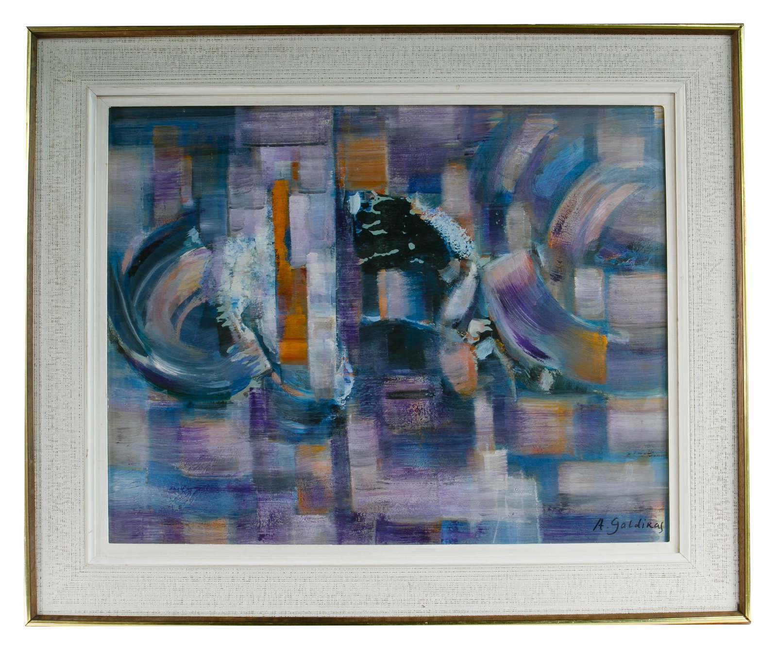 Adomas Galdikas (Lithuanian, 1893-1969) Tempera on (1 of 4)