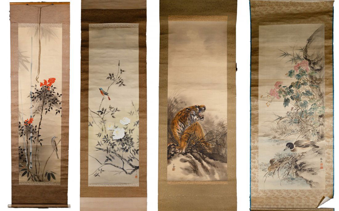 Chinese Scroll Painting Assortment (1 of 6)
