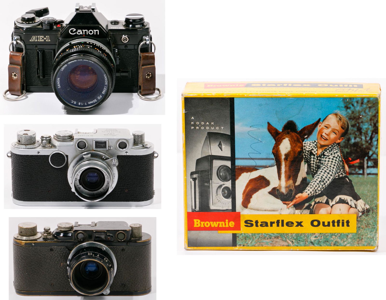 Leica, Kodak and Canon Camera Assortment (1 of 17)