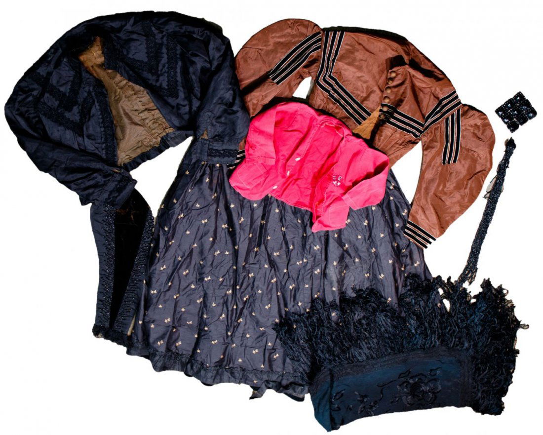 Victorian Clothing and Textile Assortment (1 of 2)