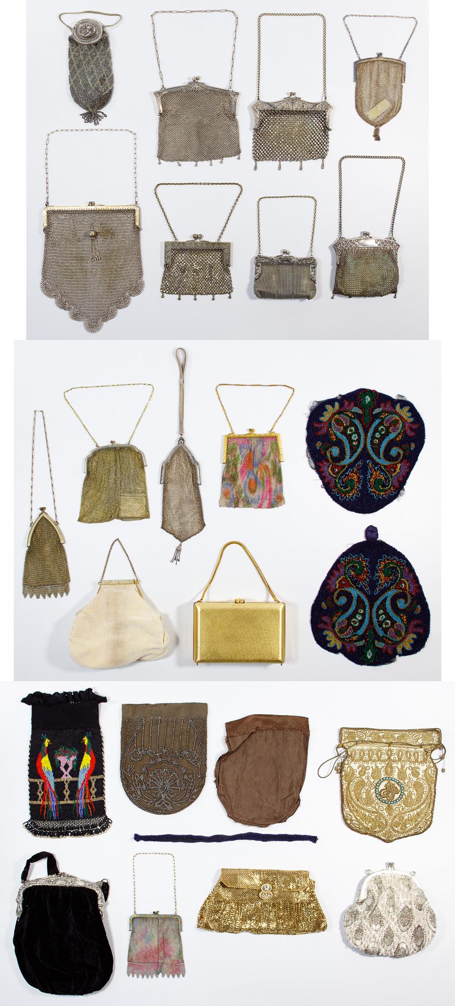 Mesh, Beaded and Fabric Hand Bag Assortment (1 of 4)