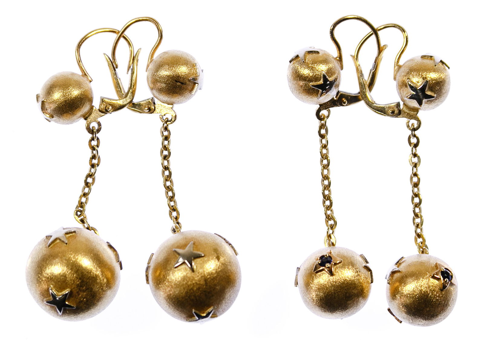 18k Yellow Gold Pierced Earring Assortment (1 of 1)