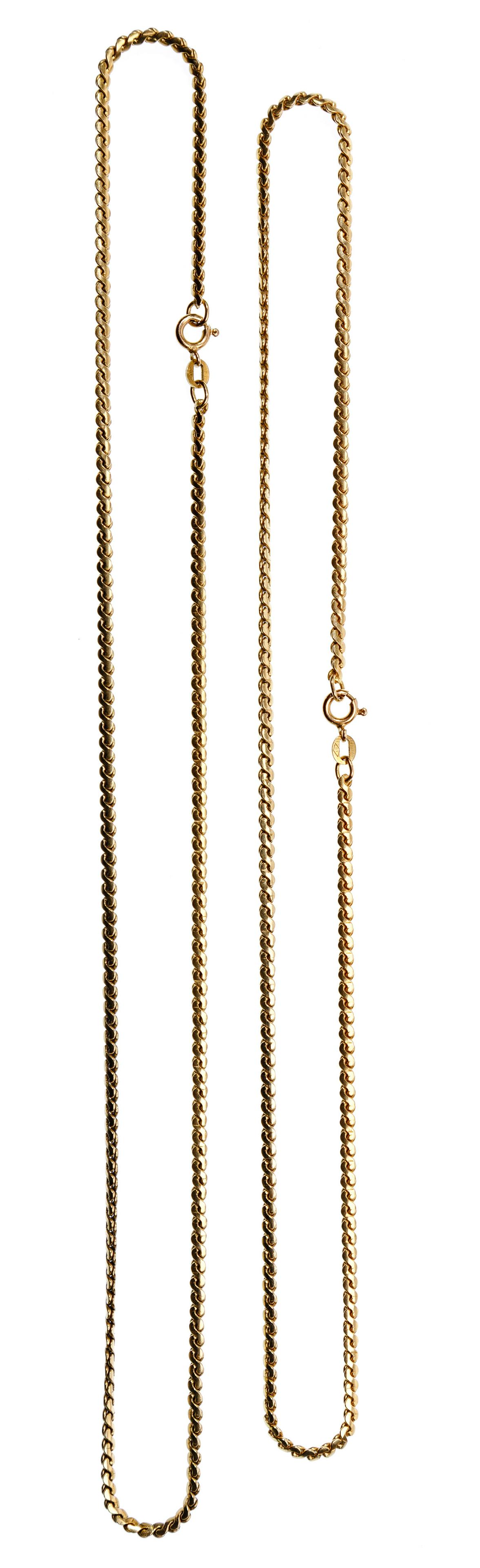 14k Yellow Gold Necklace Assortment (1 of 2)