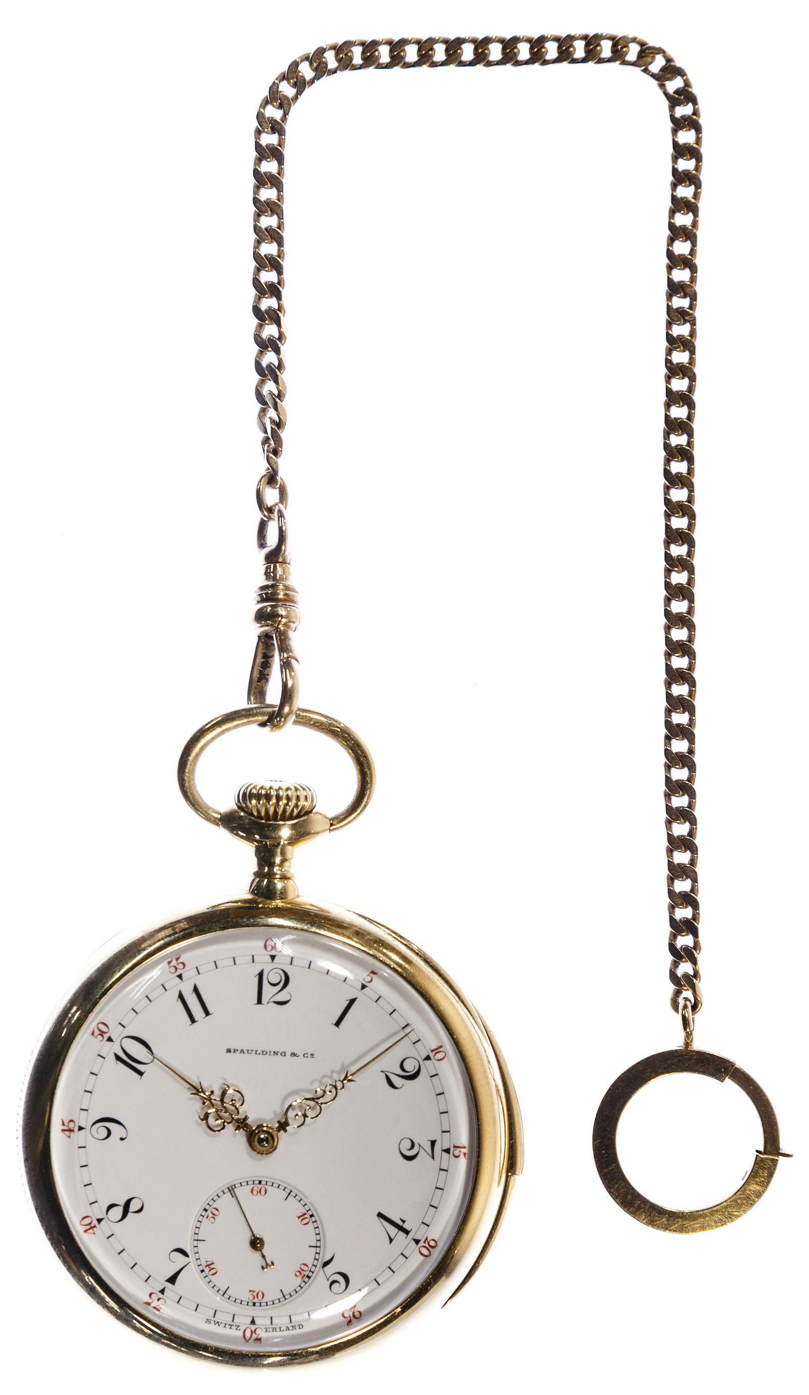 Patek Philippe 18k Gold Minute Repeater Pocket Watch (1 of 9)