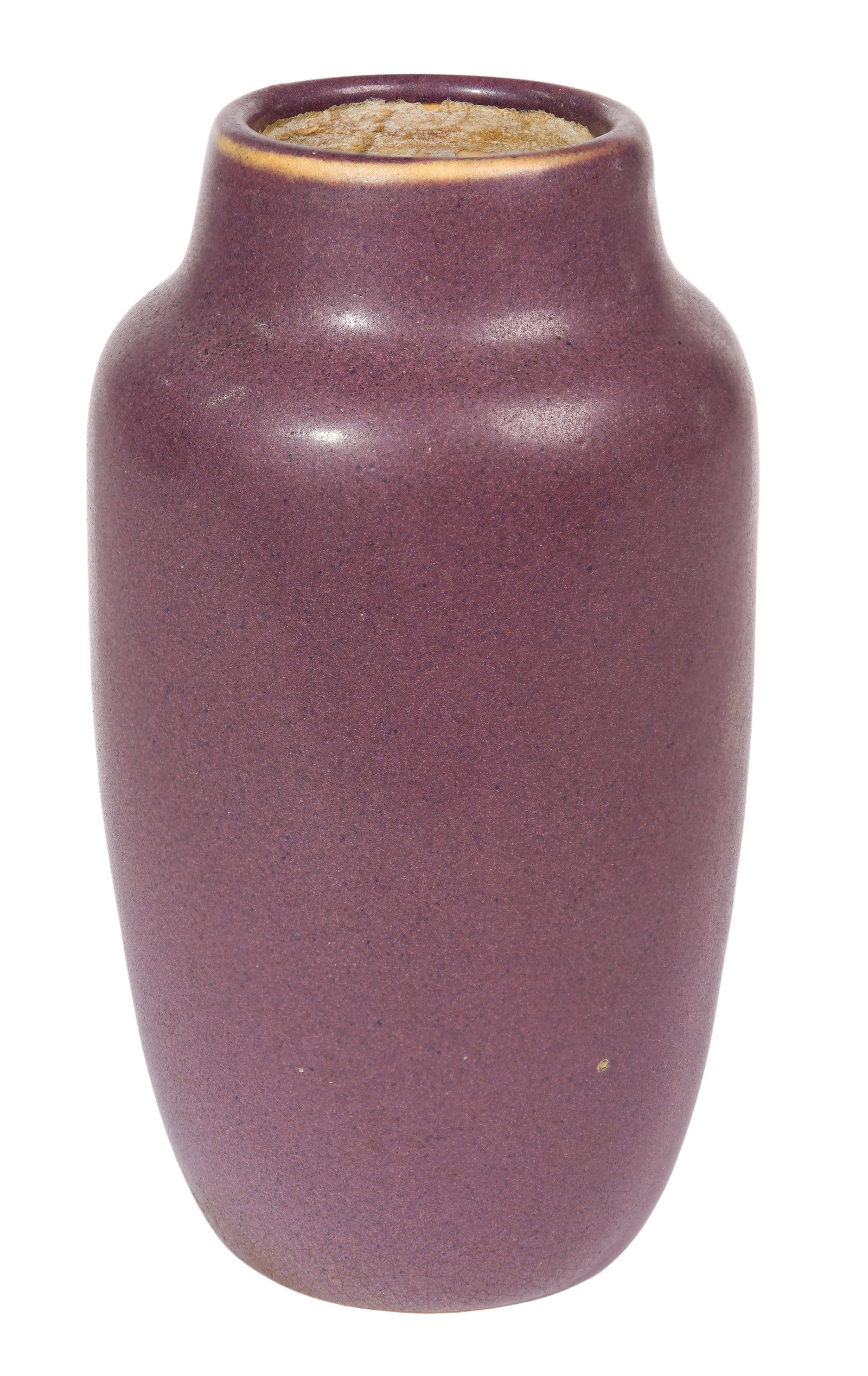 Joseph F Meyer for Newcomb College Pottery Vase: Joseph F Meyer for Newcomb College Pottery Vase Purple; stamped on the underside having #237 incised by hand, an indistinct 'JM' for Joseph F. Meyer (1897-1927) Property from: the Joshua B. Kind Trust