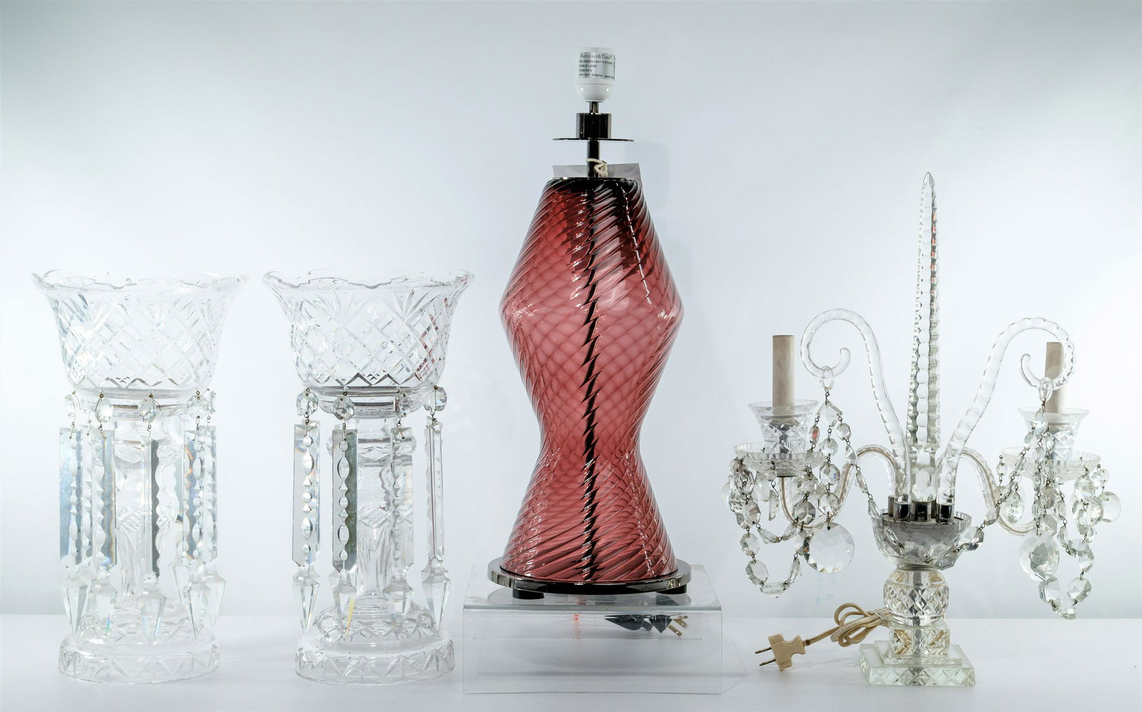 Barovier & Toso "Vania" Murano Table Lamp (1 of 4)