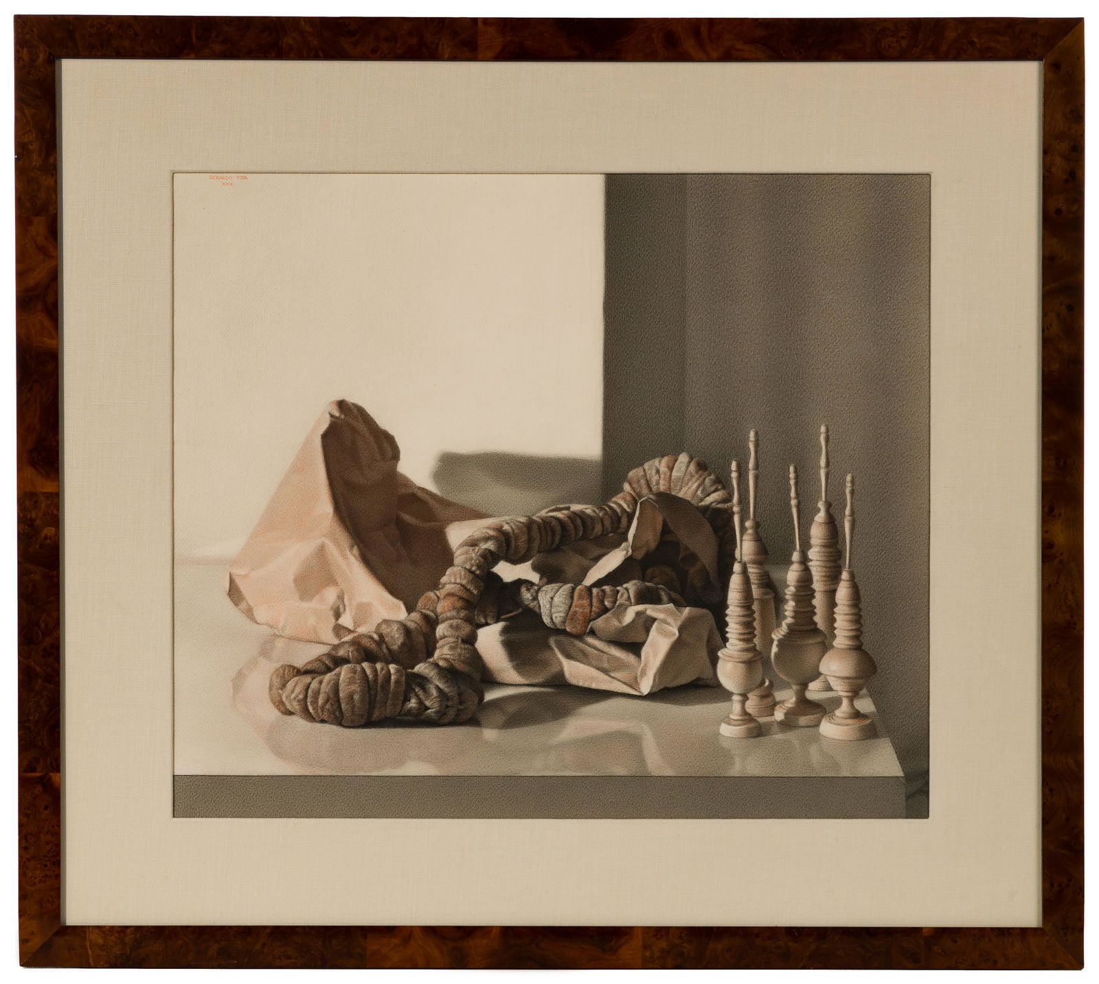 Gerardo Pita (Spanish, b.1950) Silverpoint on Paper (1 of 4)