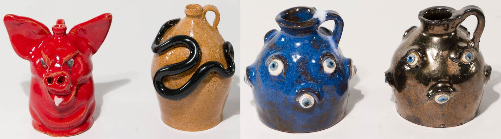 Marvin Bailey and Mike Ledford Folk Art Jugs (1 of 11)