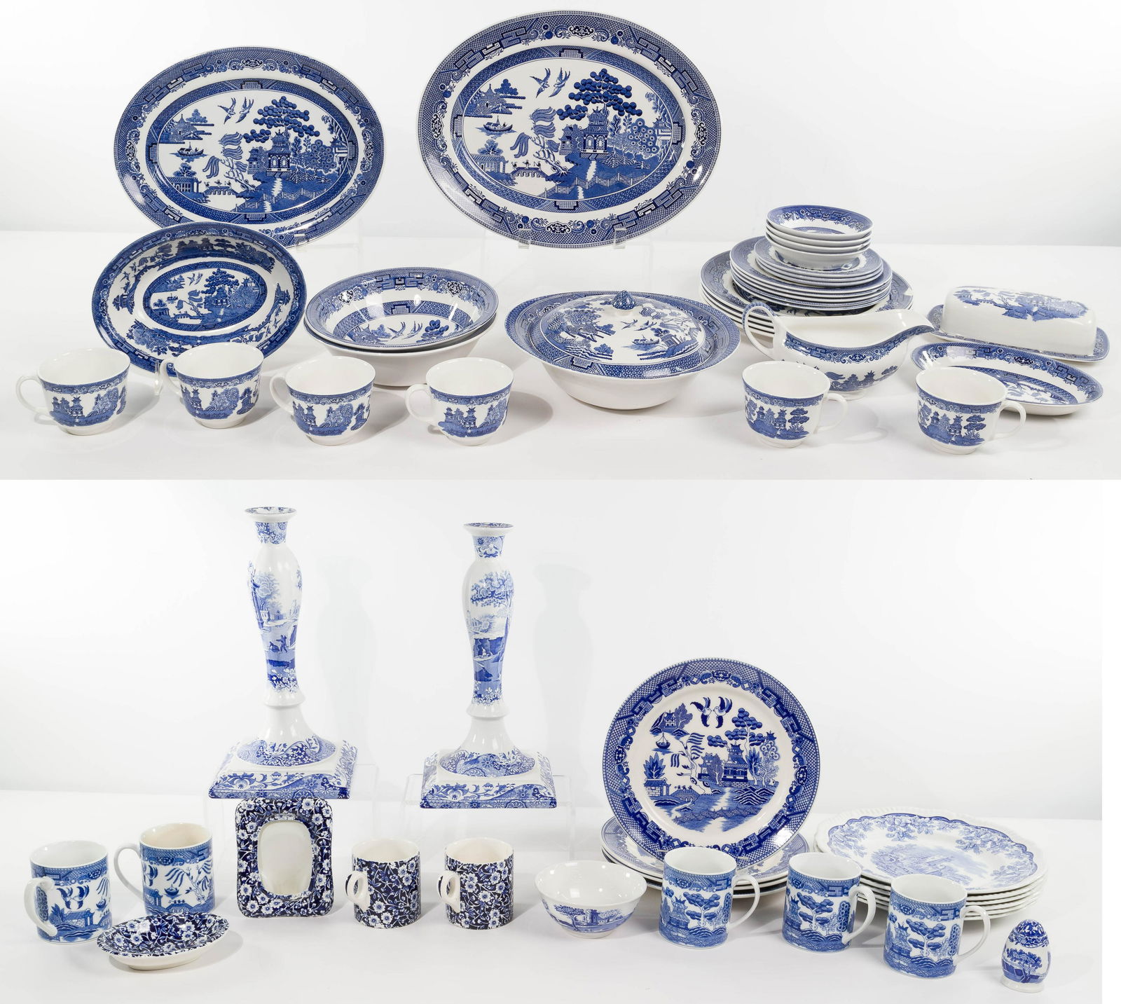 Blue and White China Assortment (1 of 7)