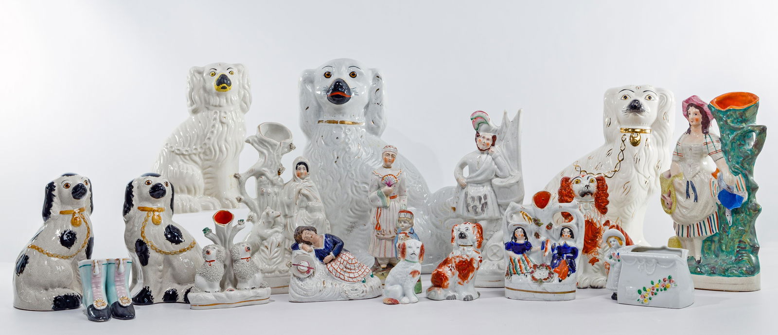 Staffordshire and Staffordshire-Style Assortment (1 of 4)