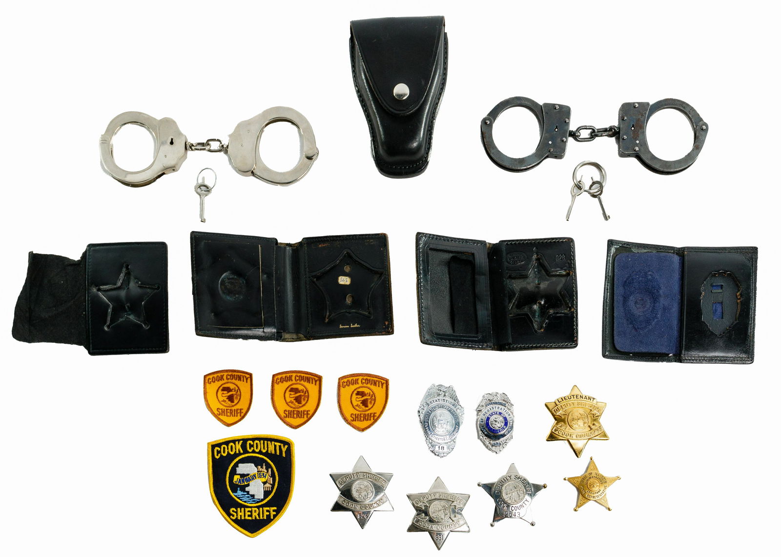 Badge and Handcuff Assortment (1 of 2)