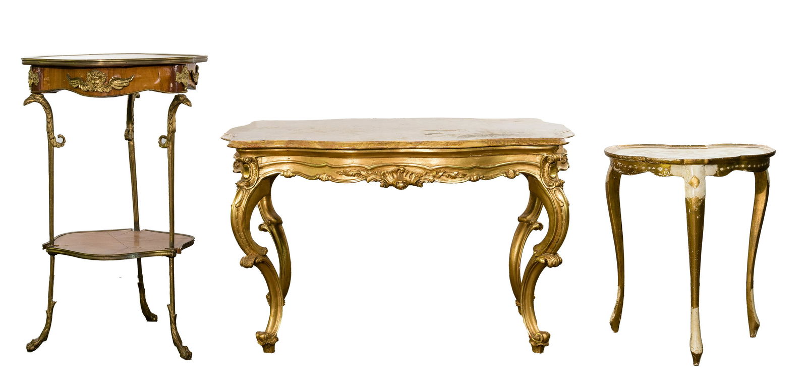 Rococo Revival Style Accent Table Assortment (1 of 10)