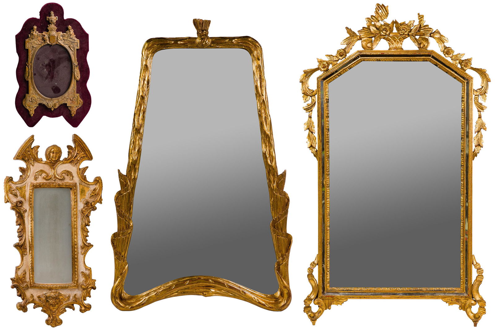 Gilt Wall Mirror Assortment (1 of 13)