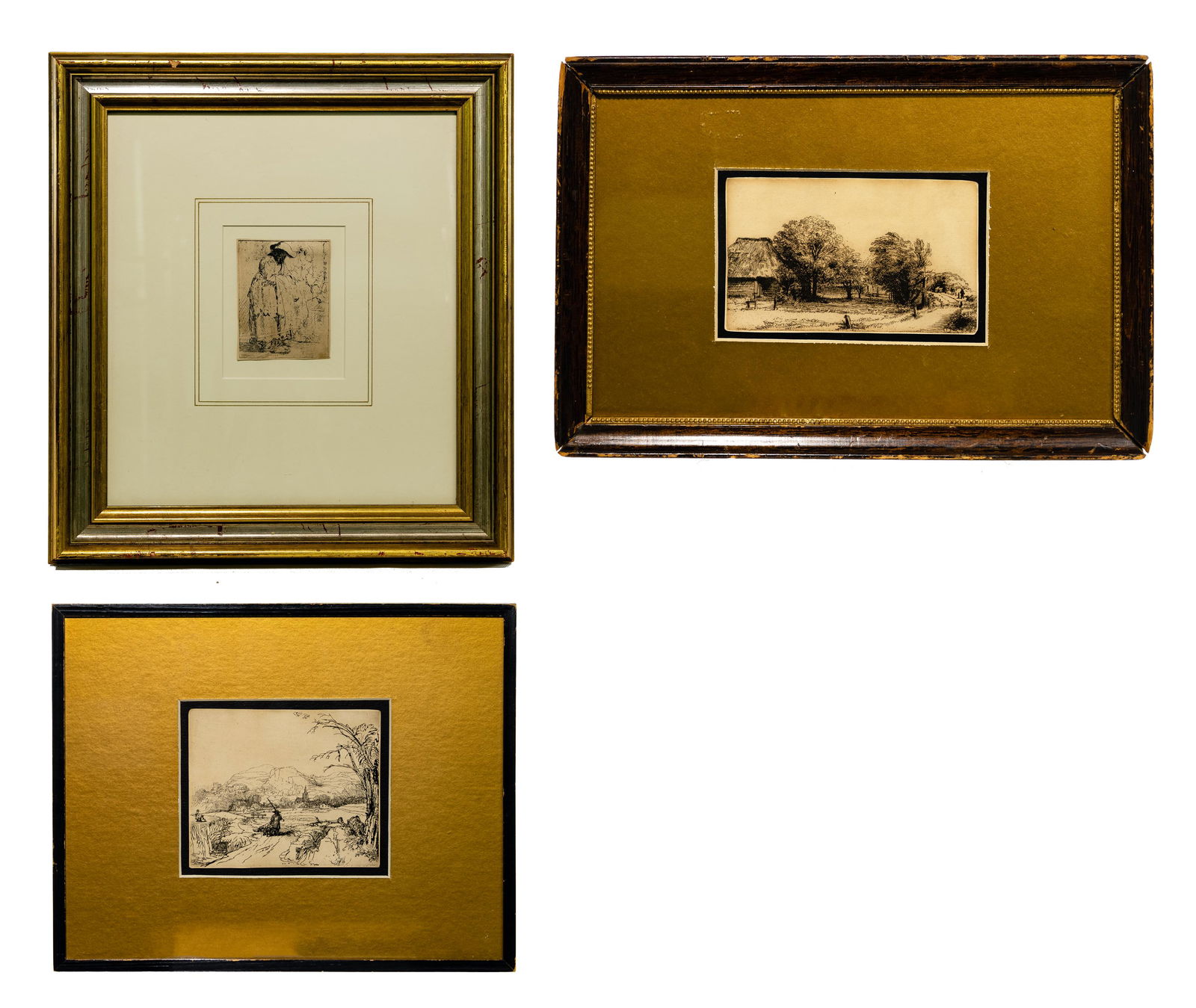 Rembrandt Style Etching Assortment (1 of 11)