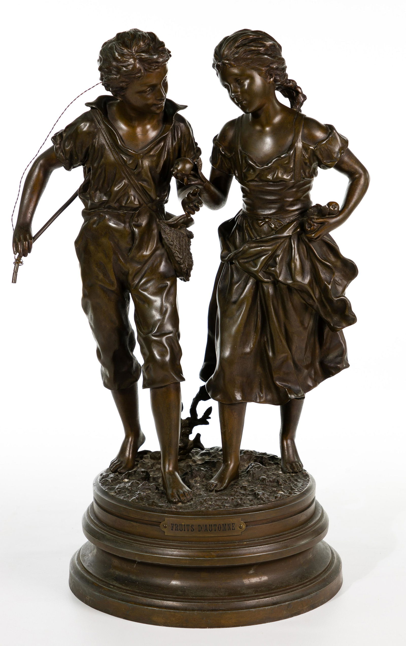 (After) Ernest Rancoulet 'Fruits d'Automne' Sculpture (1 of 6)