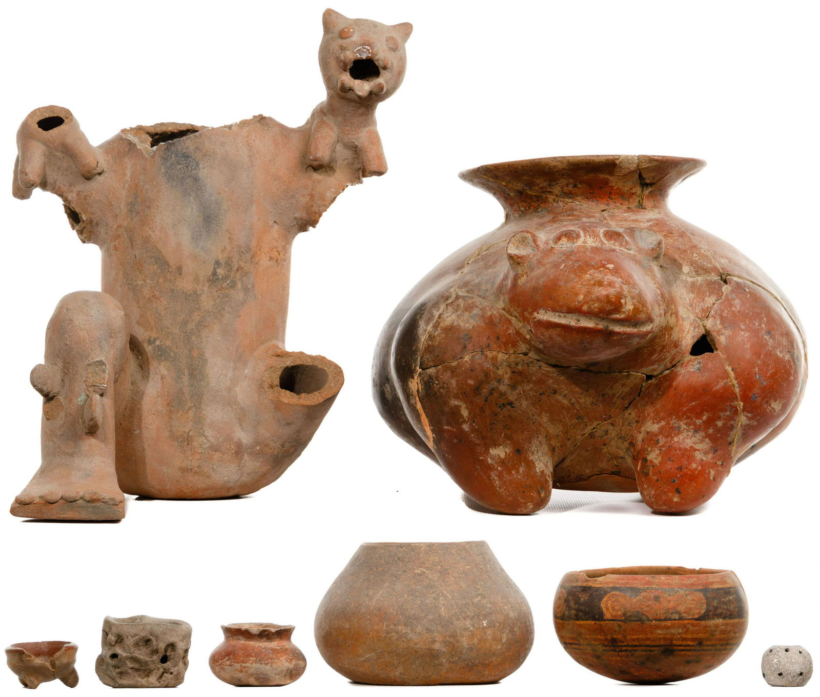 Pre-Columbian Pottery Assortment (1 of 11)