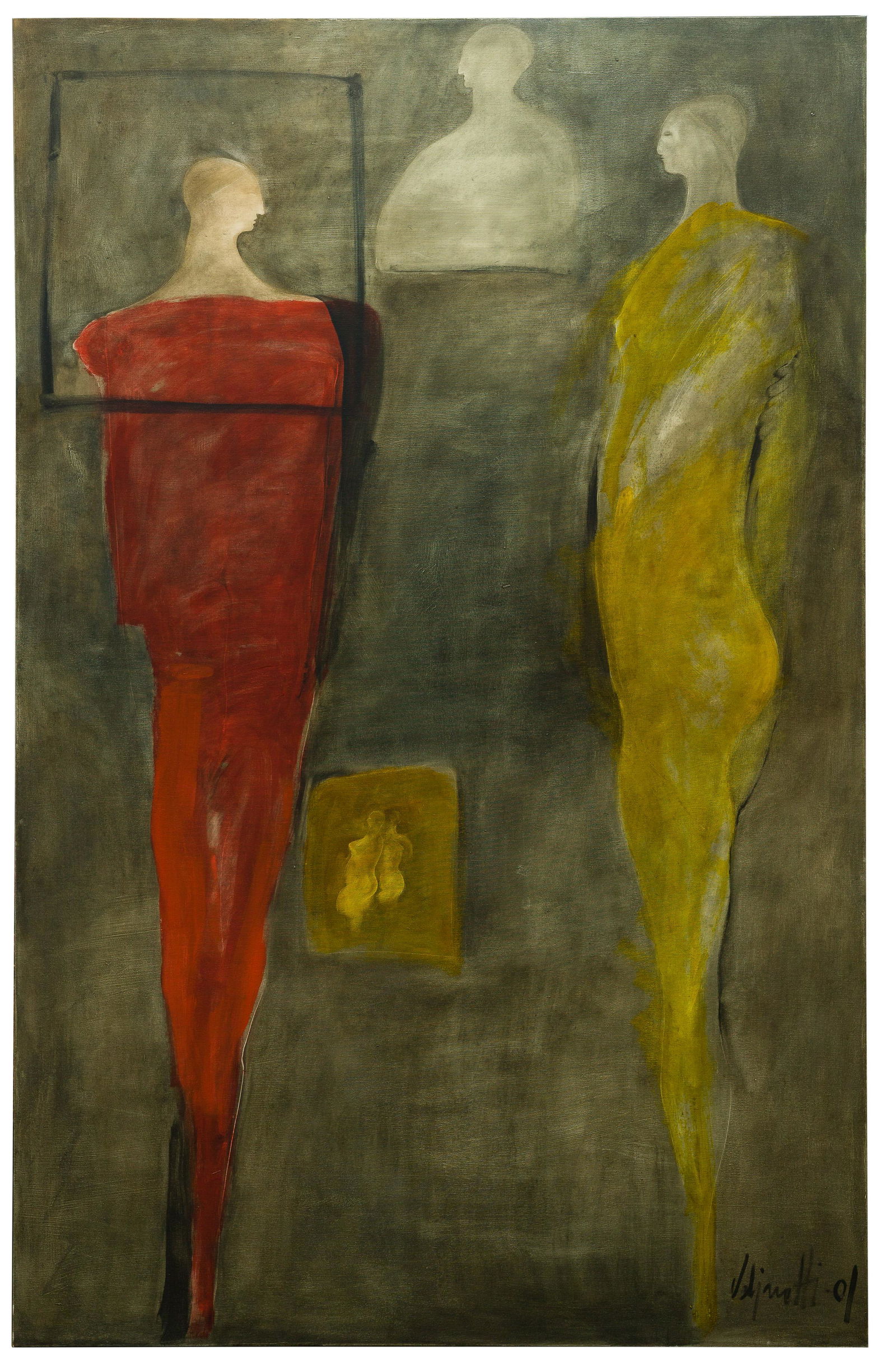 Agnese Udinotti (Greek / American, b.1940) 'Allegory (1 of 6)