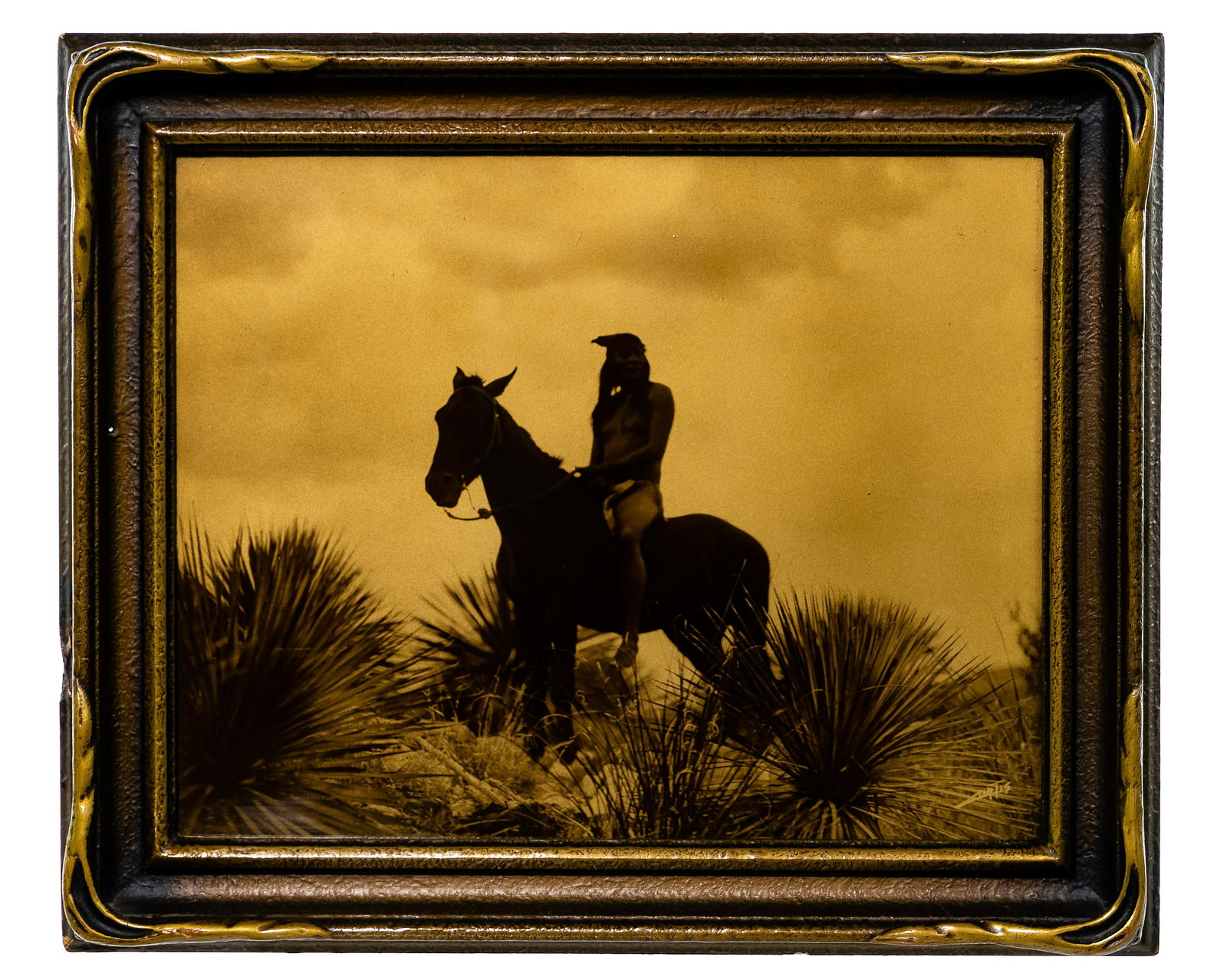 Edward Curtis (American, 1868-1952) 'The Scout Apache' (1 of 10)