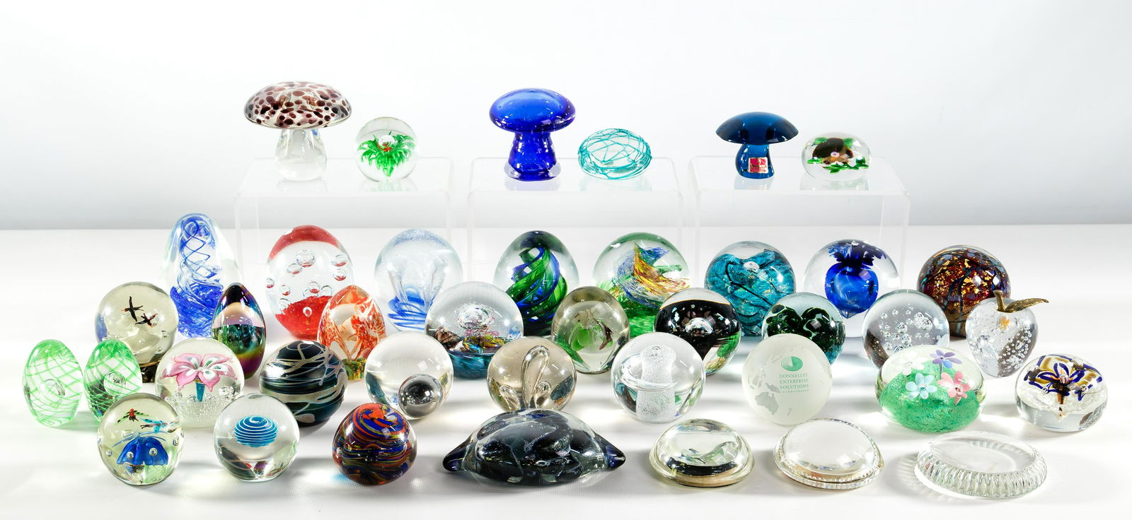 Art Glass Paperweight Assortment (1 of 1)
