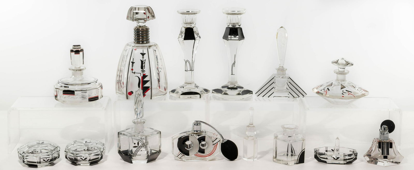 Art Deco Style Crystal Vanity Object Assortment (1 of 4)