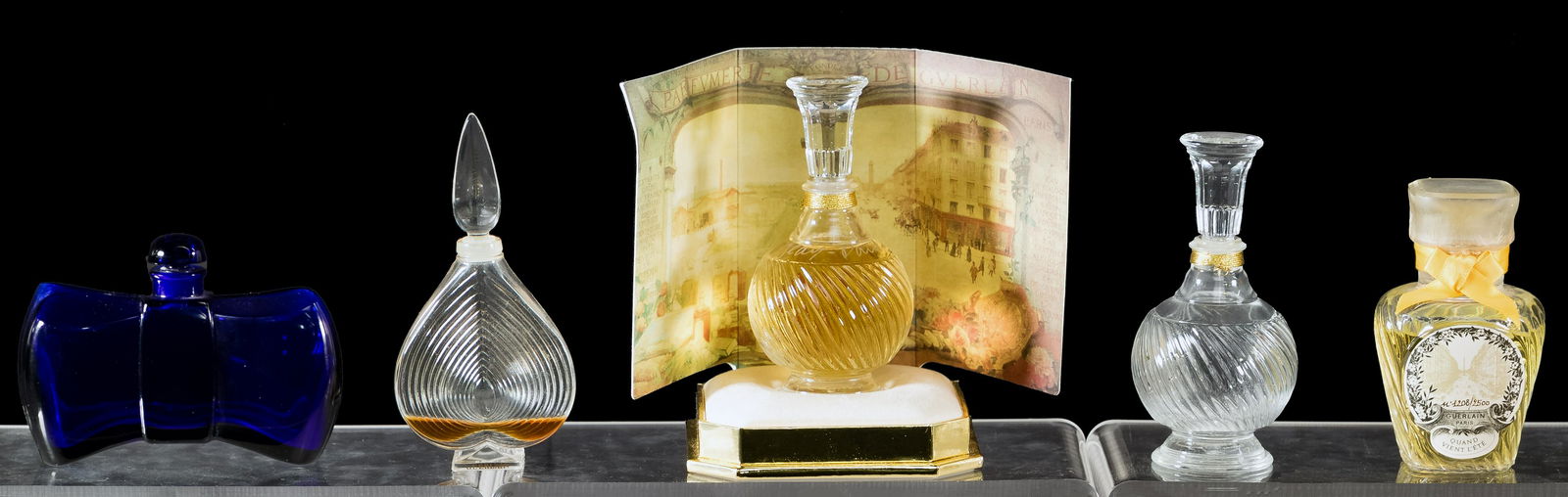 Jean Paul Guerlain Perfume Bottle Assortment Including (1 of 5)