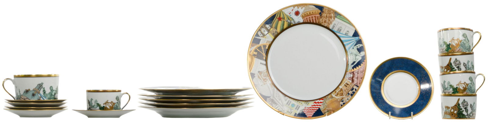 Bernardaud 'Metropoles' Porcelain Assortment (1 of 1)