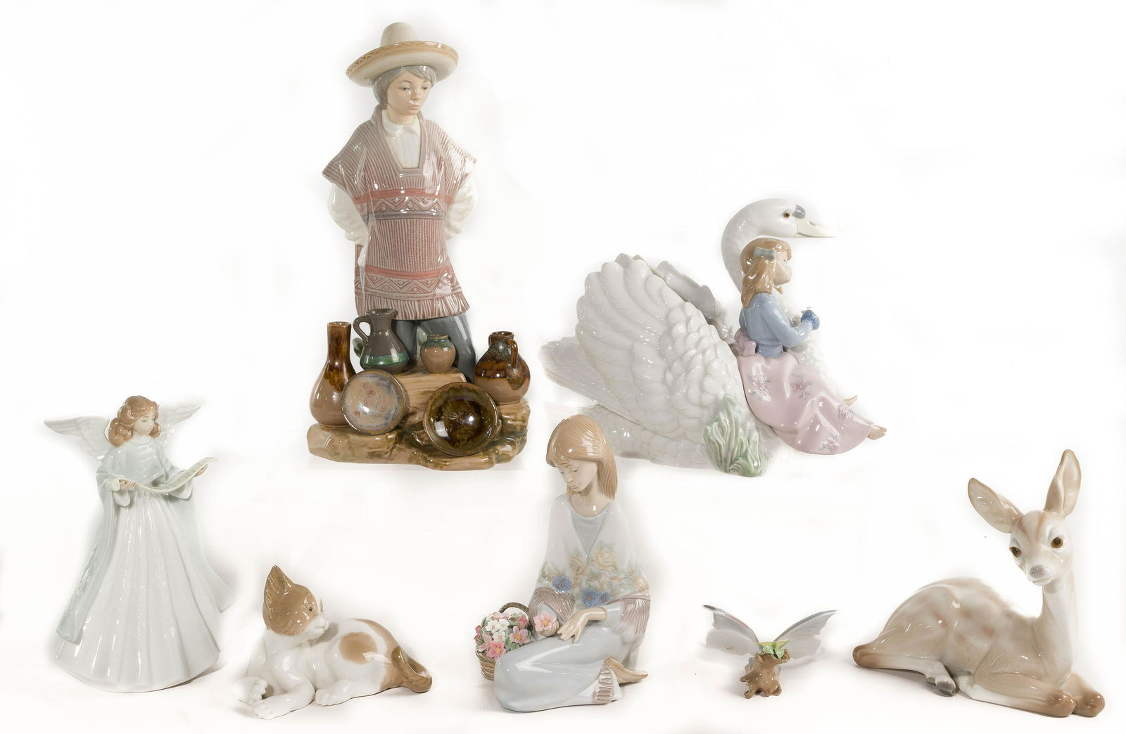 Lladro Figurine Assortment (1 of 2)