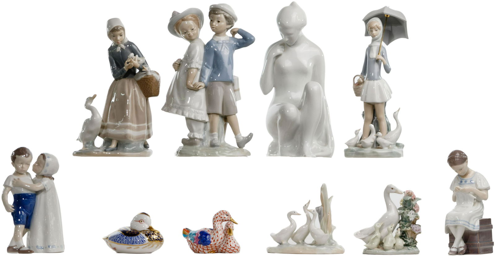 Porcelain Figurine Assortment (1 of 1)