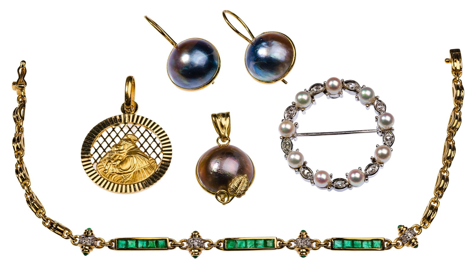 18k Gold Jewelry Assortment (1 of 1)