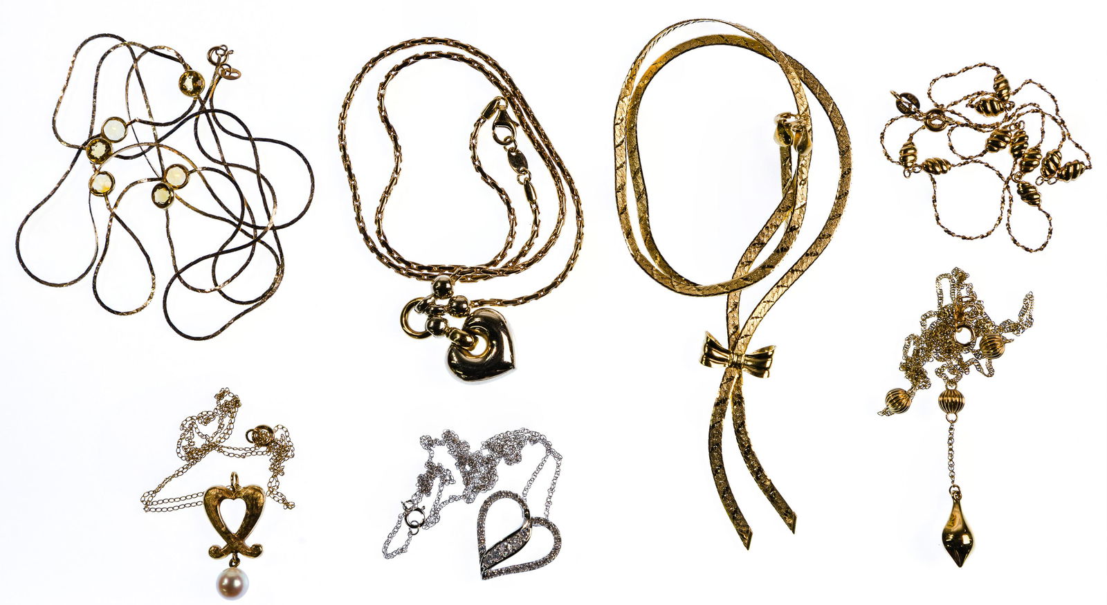 14k Gold Necklace Assortment (1 of 1)