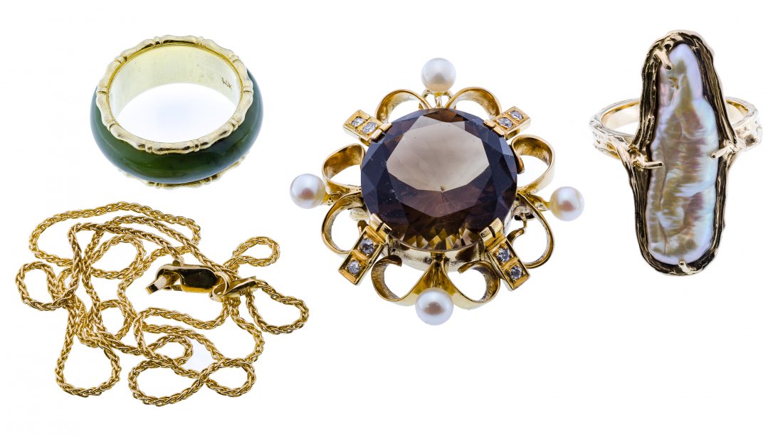 14k Yellow Gold Jewelry Assortment (1 of 5)