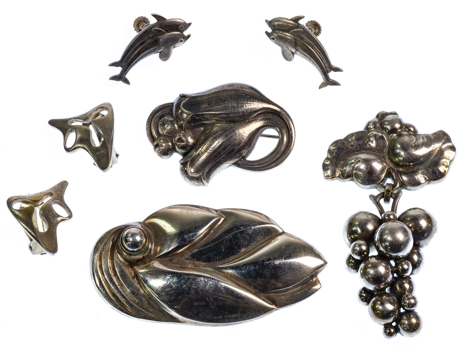 Georg Jensen Sterling Silver Jewelry Assortment (1 of 7)