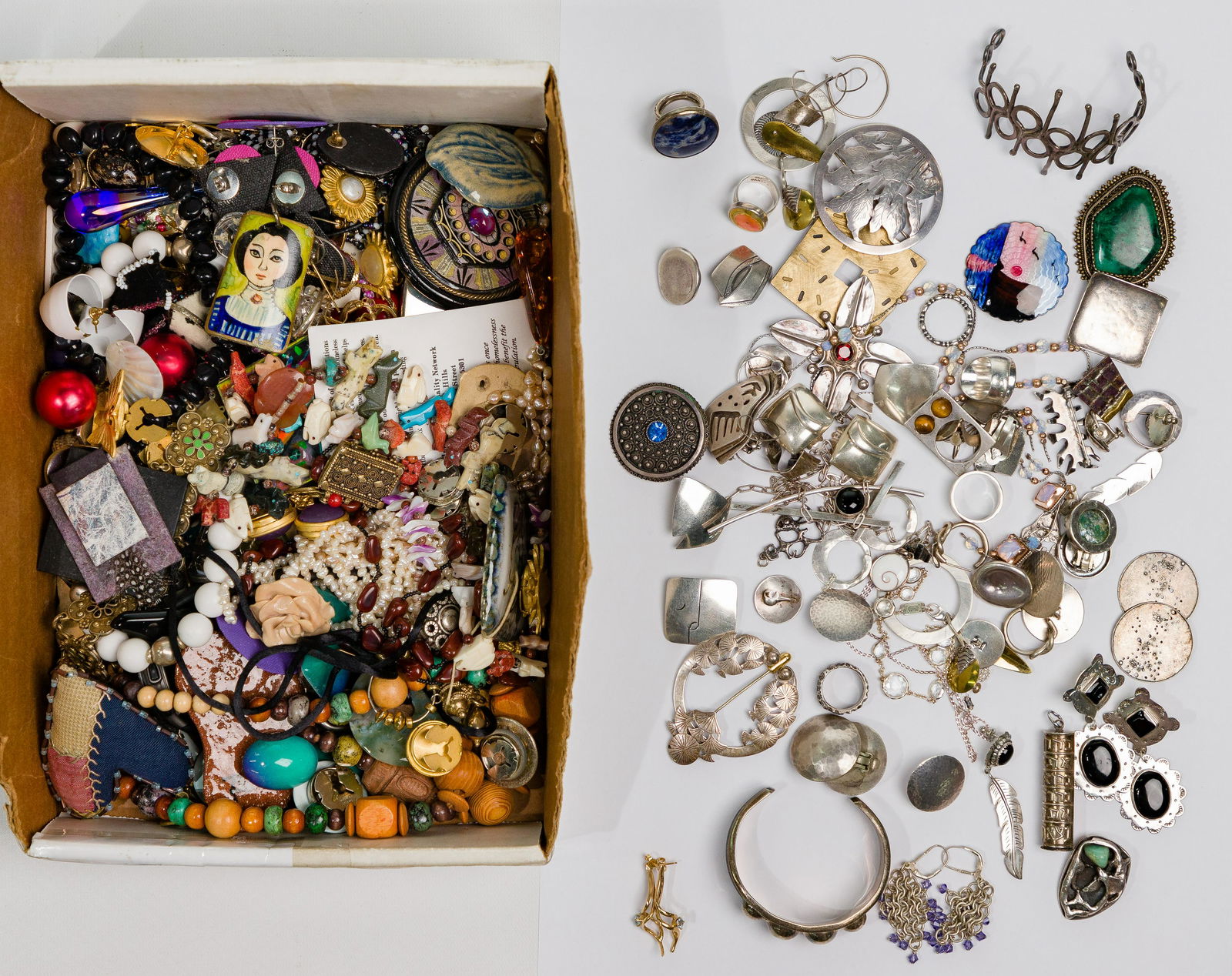 14k Gold, Sterling Silver and Costume Jewelry (1 of 1)