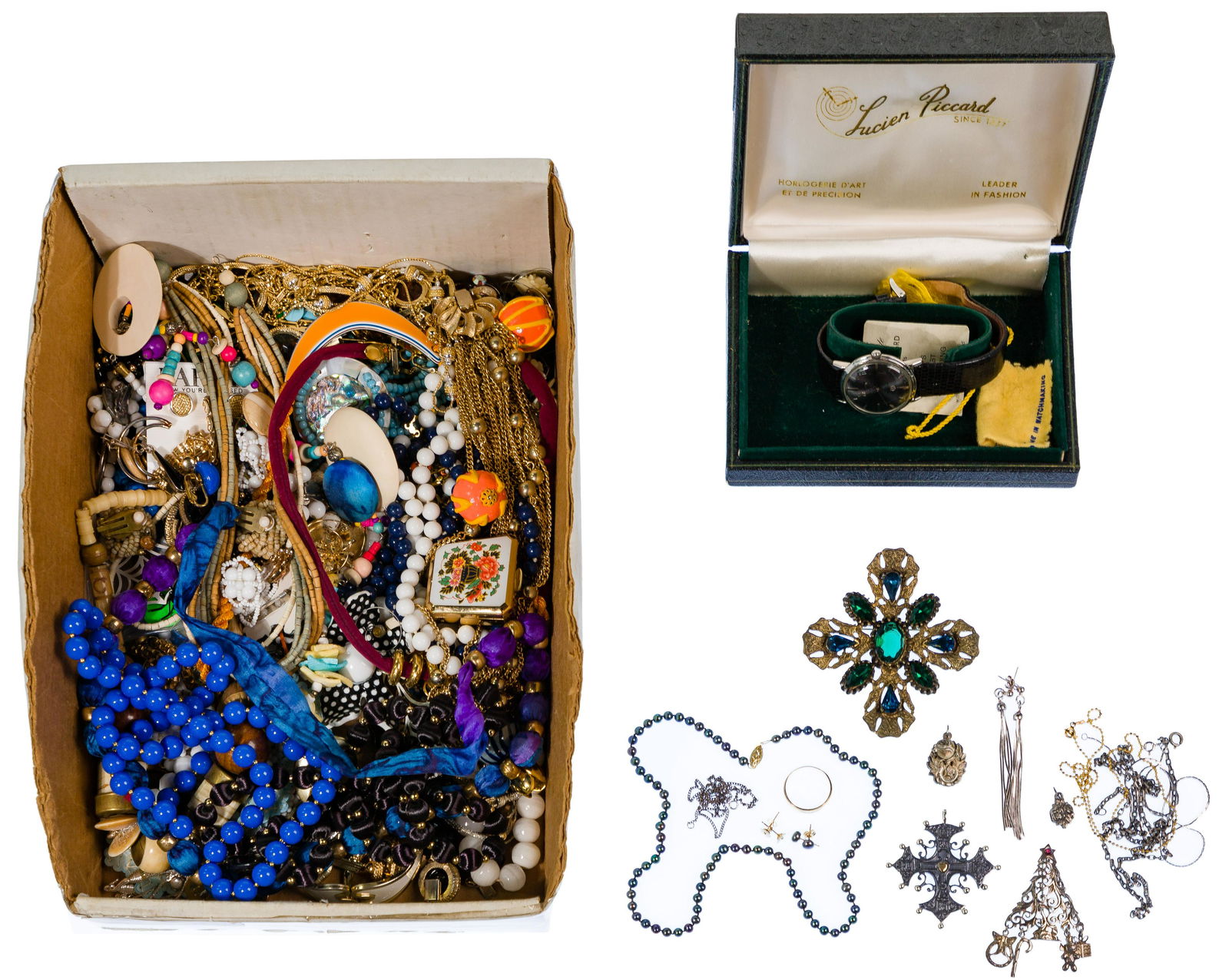 14k Gold, Sterling Silver and Costume Jewelry (1 of 6)