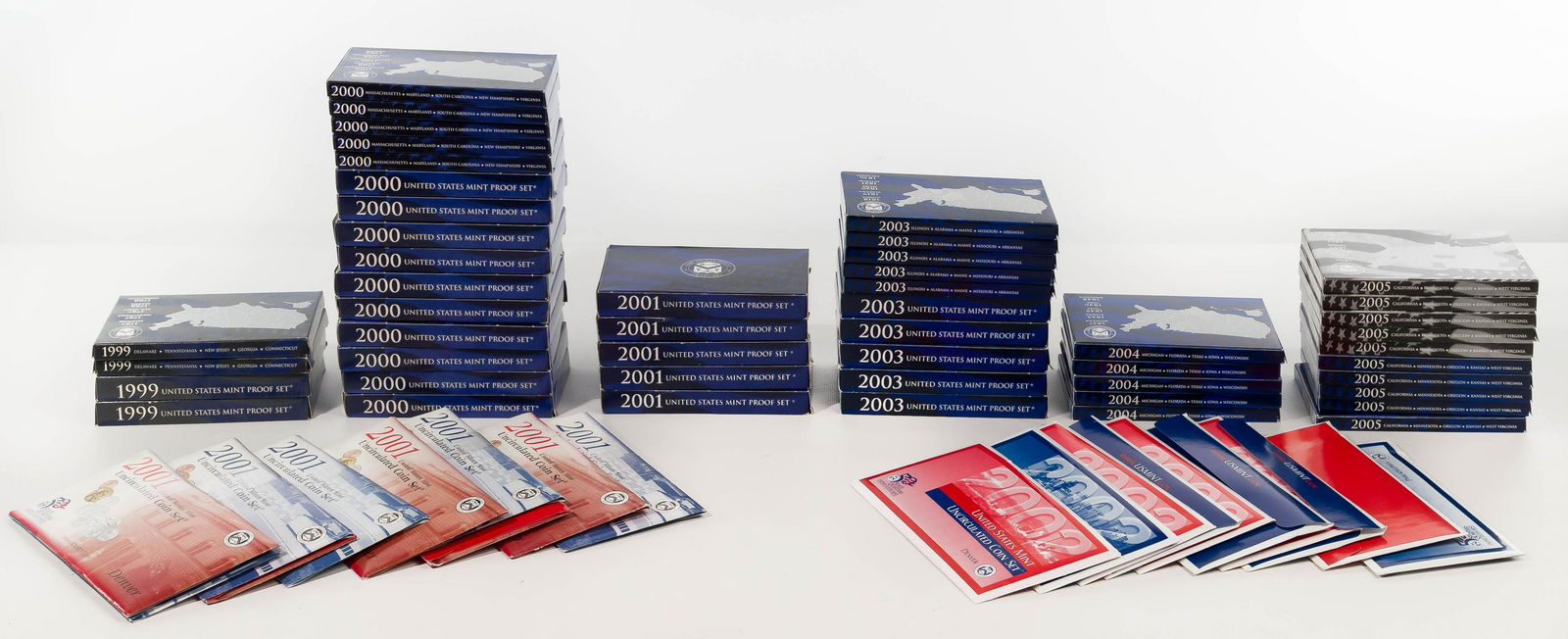 US Proof and State Quarter Coin Sets (1 of 1)