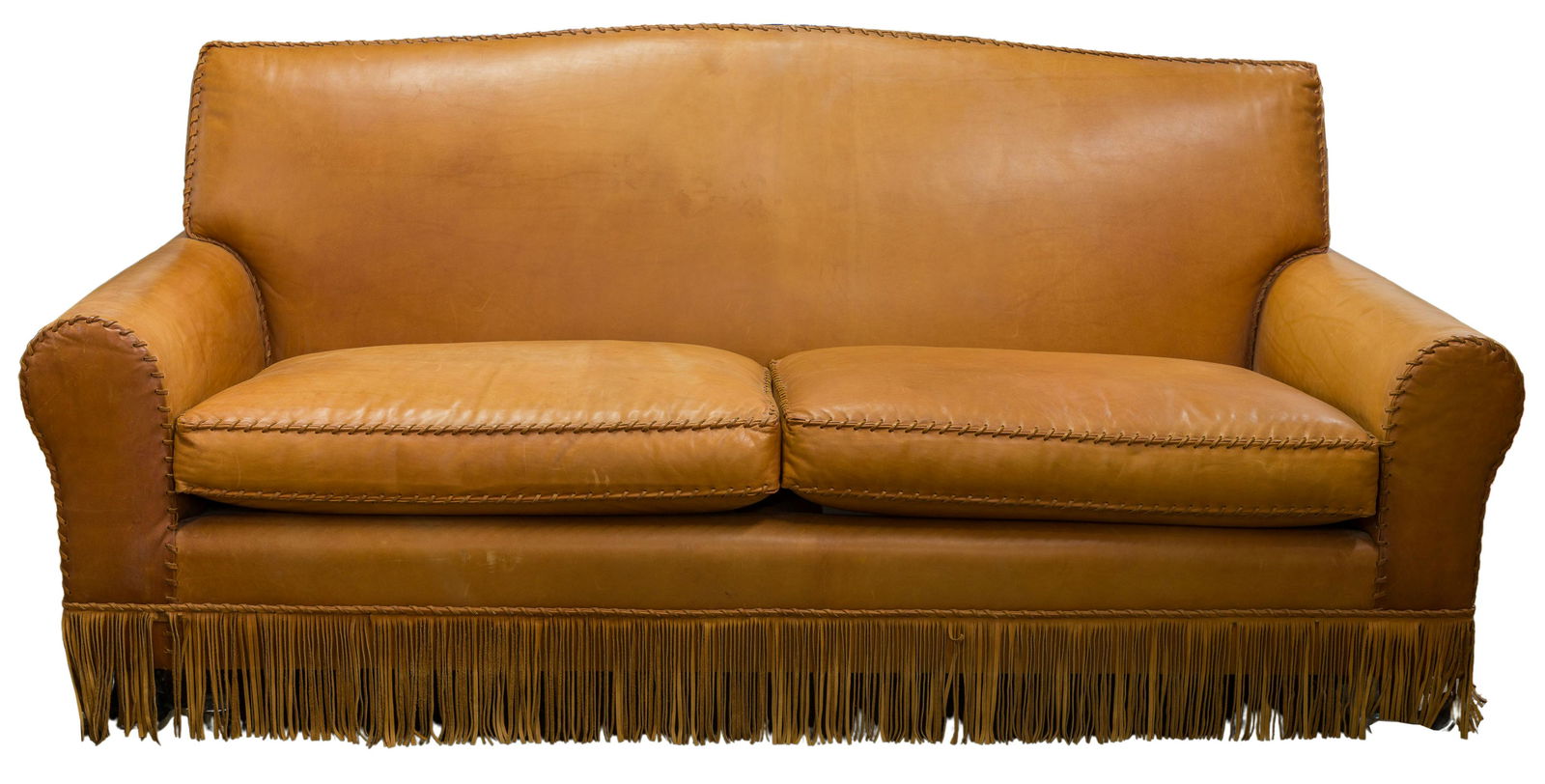 Western Style Leather Sofa (1 of 6)