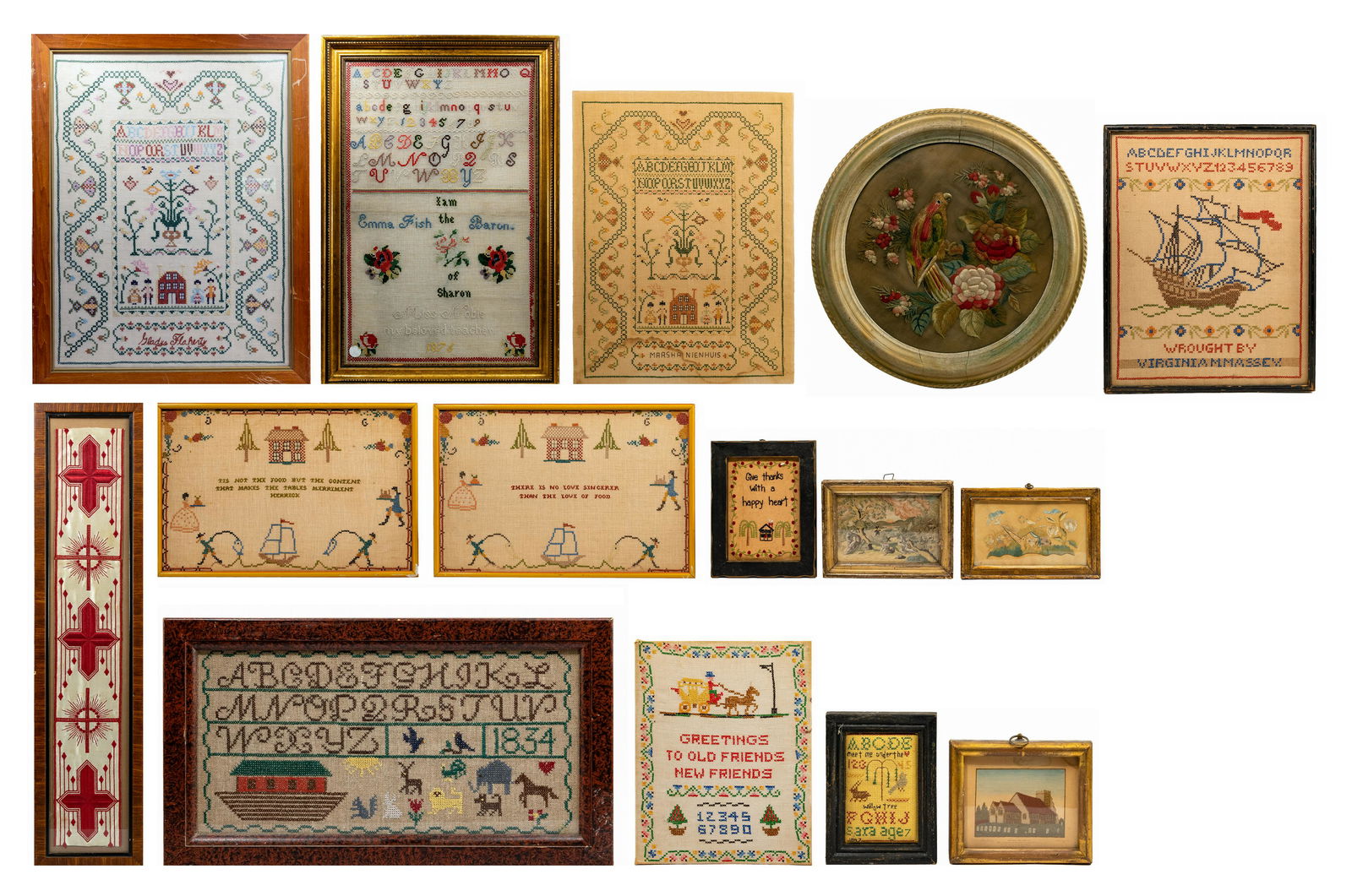 Needlework and Sampler Assortment (1 of 20)